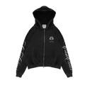 Cropped Zip Hoodie