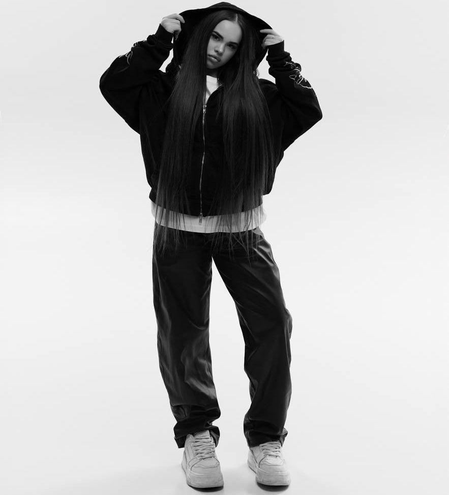 Cropped Zip Hoodie
